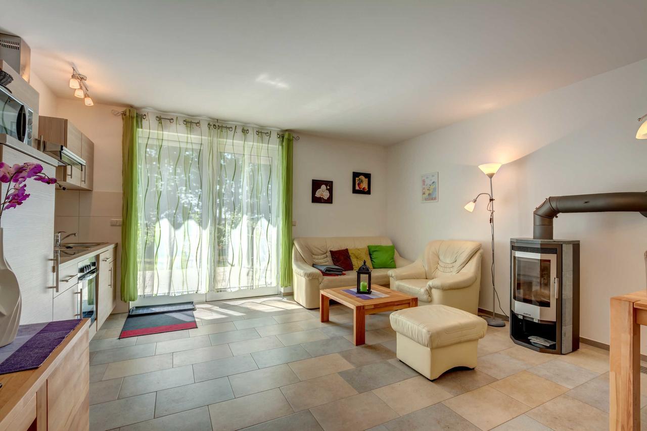 Haus Werder Wohnung 2 Mit Kamin Цинновиц Экстерьер фото